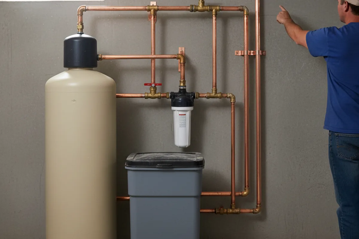 Whole-house water treatment system installed in Rogers